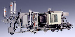 Die casting molding machine